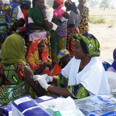 Vaccination méningite: 627'000 personnes âgées de 1 à 29 ans ont été immunisées entre le 7 et le 17 décembre, Niger 2010